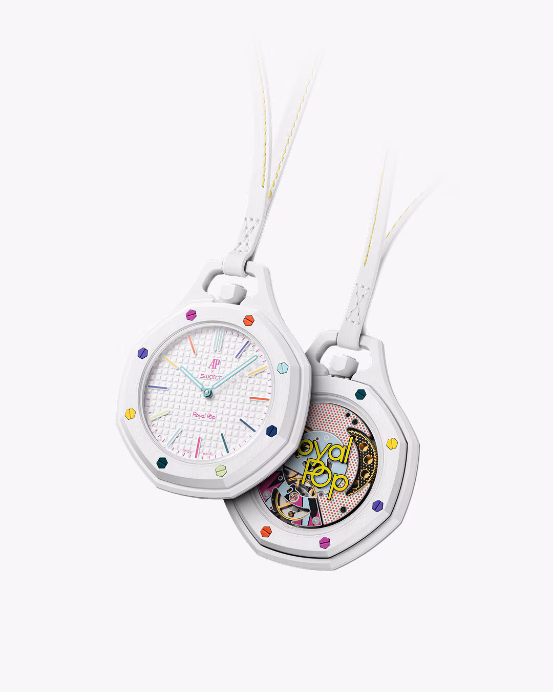 AP × Swatch Royal Pop — détail